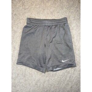 Nike Boys Size 6 Mesh Gym Shorts Gray